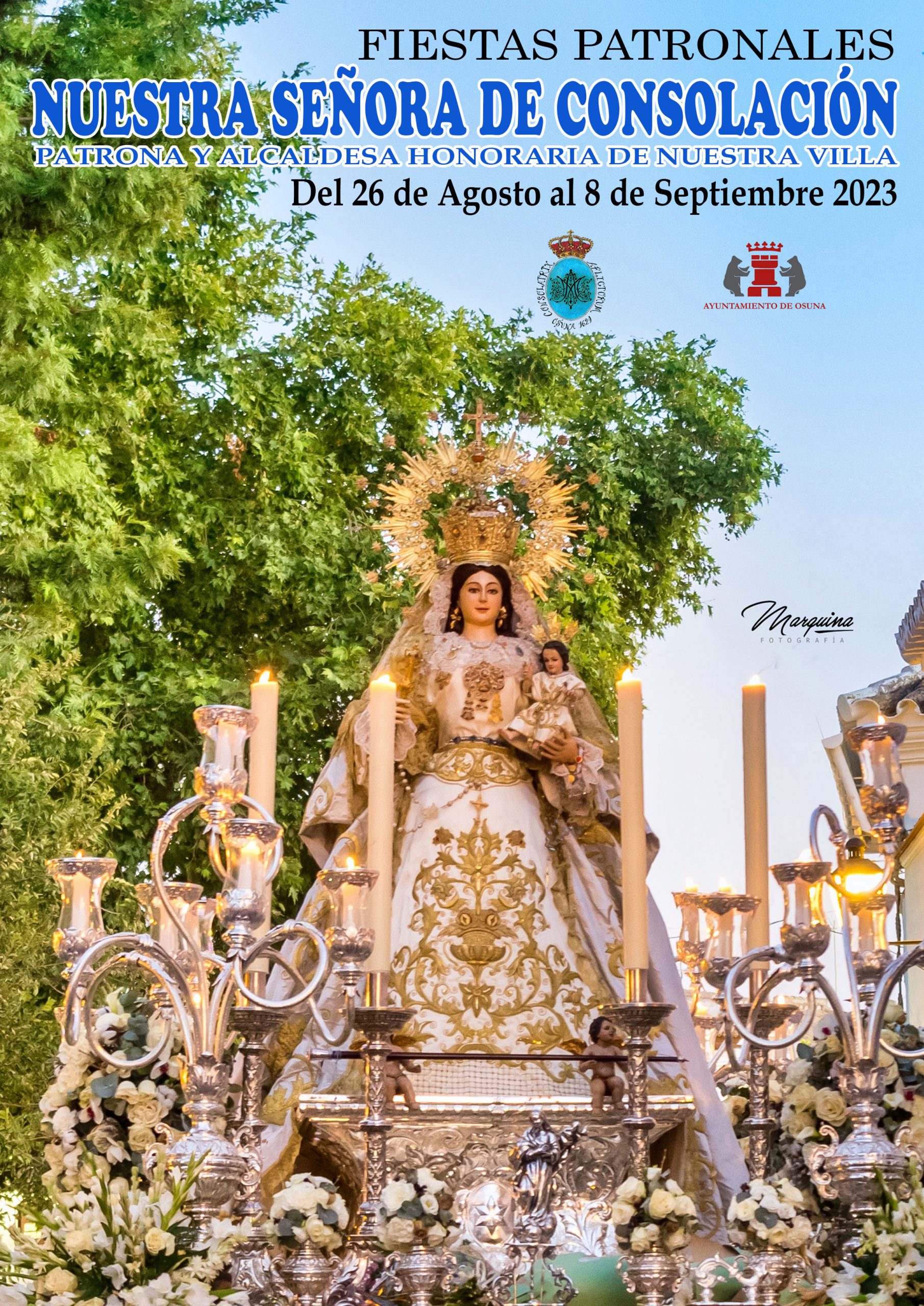 Fiestas patronales en honor a Nuestra Señora de Consolación 2023 Osuna